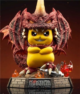 Destoroyah Cosplay Pikachu - Pokemon Godzilla