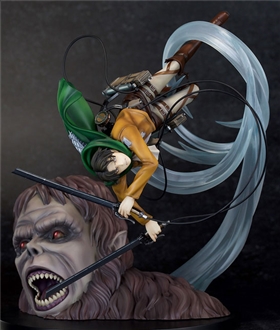 Attack on Titan Levi vs Beast Titan ver