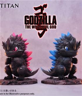 Pink Godzilla & Blue Godzilla