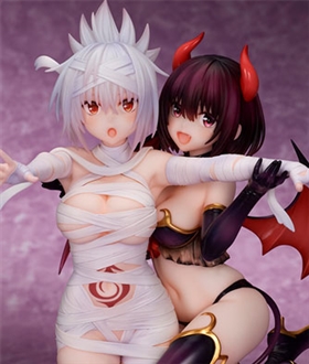 Ayakashi Triangle Matsuri Kazamaki & Suzu Kanade & Shirogane