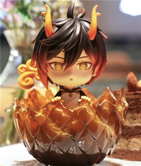 Original God Dragon Egg Morax Zhongli