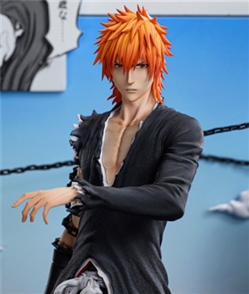 Comic version Ichigo Bankai - Bleach