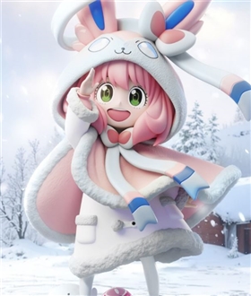 Anya cos Sylveon - SPY X FAMILY