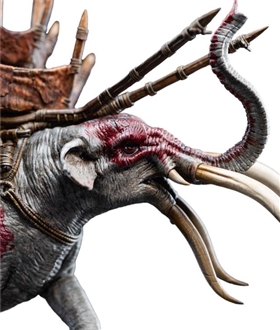 MUMAK IN BATTLE Minitature Statue