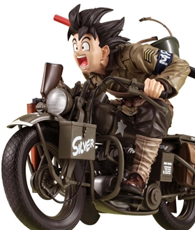 Desktop Real McCoy EX Dragon Ball Z Son Goku & Bike