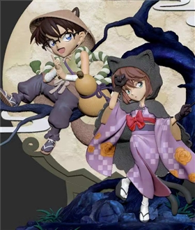 Conan and Haibara Ai - Detective Conan