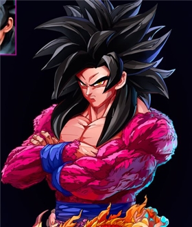 Goku SSJ4 Bust 1/1