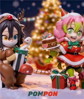 Obanai Iguro & Mitsuri Kanroji Christmas Set - Demon Slayer