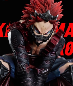 Squatting Kirishima Eijirou - My Hero Academia