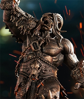 World of Warcraft Grommash Hellscream Bronze Collector's Statue 1/10