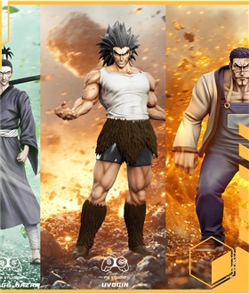 Nobunaga Hazama & Uvogin & Franklin 1/6