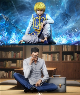 Leorio & Kurapika - Hunter X Hunter