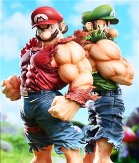 Muscle Mario & Luigi
