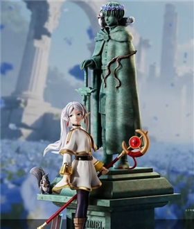 Frieren & Himmel Statue - Frieren: Beyond Journey's End