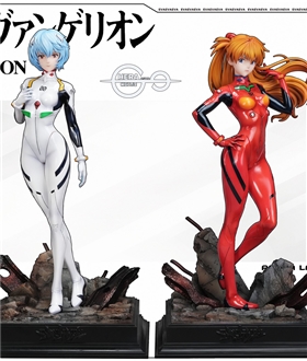 Asuka ＆ Ayanami Rei - Neon Genesis Evangelion