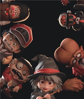 Halloween Cover Pages Part 2 - Dr. Slump