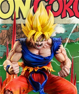 First Super Saiyan Goku - Dragon Ball