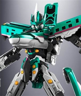 Soul of Chogokin GX-115 Shinkansen Transforming Robot Shinkalion E5 Hayabusa