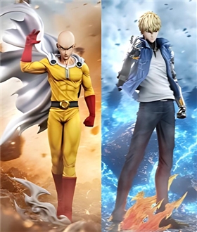 Saitama x Genos - One-Punch Man