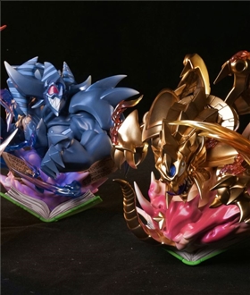 Egyptian God Slifer the Sky Dragon & The Winged Dragon of Ra & Obelisk the Tormentor - Yu-Gi-Oh!