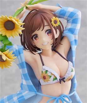Sunflower Girl Illustration by EnMorikura 1/7