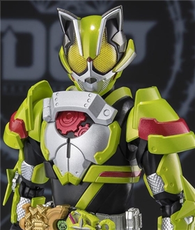 SHFiguarts Kamen Rider Tycoon Fever Ninja Form & Kekera (frog figurine) set