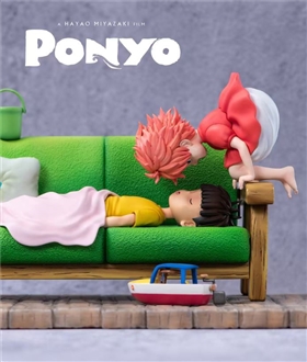 Ponyo & Sosuke - Ponyo on the Cliff