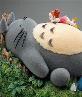 Sleeping Totoro and Mei