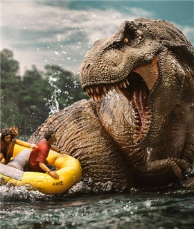 Tyrannosaurus scene - Jurassic World: Resurgence