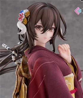 Yoshitoku x F:NEX Mikasa blue flower komachi ver -Japanese Doll- 1/4