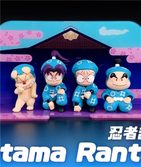 Rantarou Inadera & Kirimaru Settsuno & Shinbei Fukutomi & Hemu Hemu - Nintama Rantaro