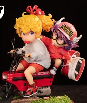 Motocompo Kimidori Akane & Arale Daily Ride