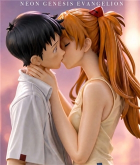 Shinji & Asuka - Evangelion