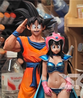 Young Goku & Chichi - Dragon Ball