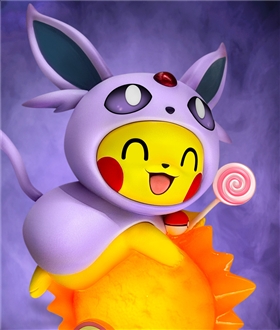 Pikachu cos Espeon - Pokemon