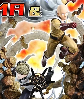 One-Punch Man Saitama & Genos DX Version