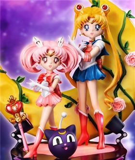 Sailor Moon & Chibi Moon