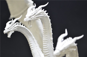 ต้นแบบงานปั้นสวย ๆ ของ King Ghidorah จากภาพยนต์ Godzilla ภาค 2