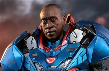 Hot Toys เผยภาพหัวใหม่ของ Don Cheadle สำหรับฟิกเกอร์ Avengers: Endgame Iron Patriot