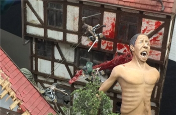 ไปดูงานไดโอราม่าเจ๋ง ๆ ของ Attack On Titan