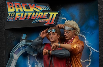 เจ๋งโคตร!! กับงานปั้นจากภาพโปสเตอร์ภาพยนต์คลาสสิคตลอดกาล Back to the Future II